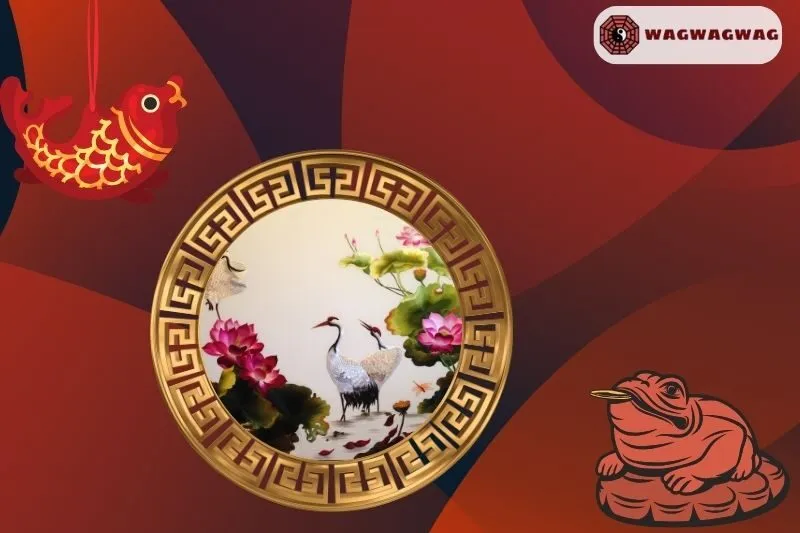 Tranh sen hạc phong thủy phù hợp với tuổi nào?