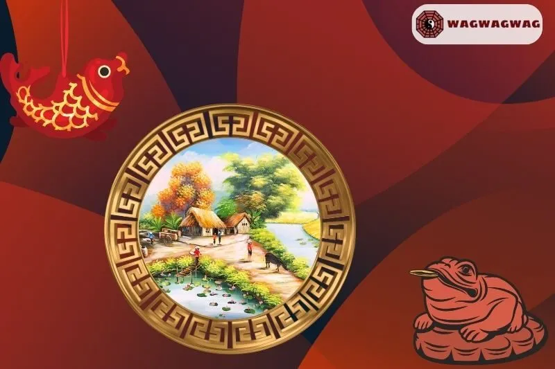 Cách đặt tranh làng quê Việt Nam chuẩn phong thủy