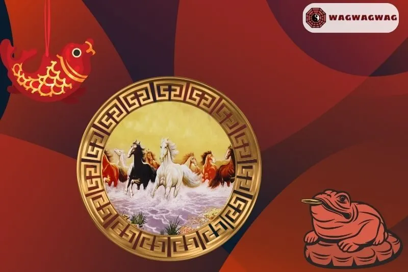 Ý nghĩa tranh bát mã phong thủy trong cuộc sống và không gian sống