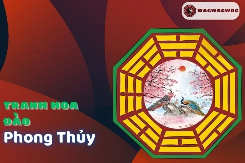Ý nghĩa tranh hoa đào phong thủy và cách đặt trong nhà