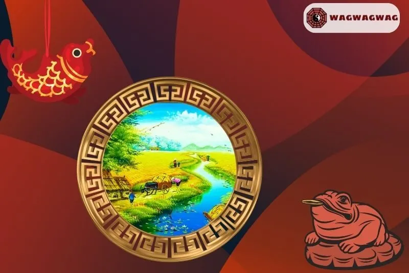 Ý nghĩa tranh làng quê Việt Nam phong thủy