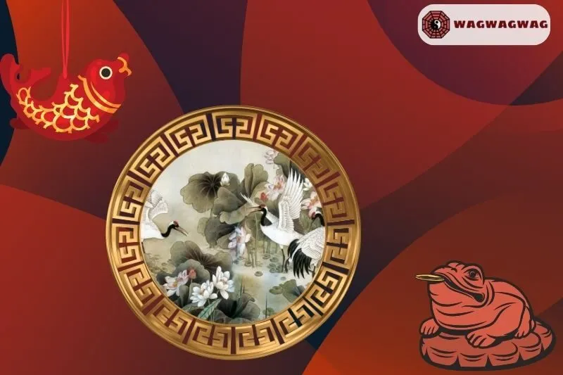 Ý nghĩa tranh sen hạc phong thủy đối với cuộc sống và không gian sống